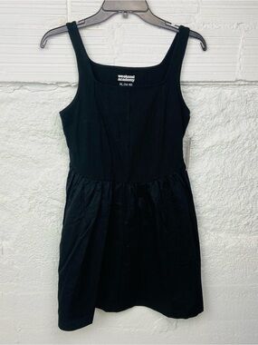 NWT Weekend Academy Black Square-Neck Mini Dress size XL 14/16
